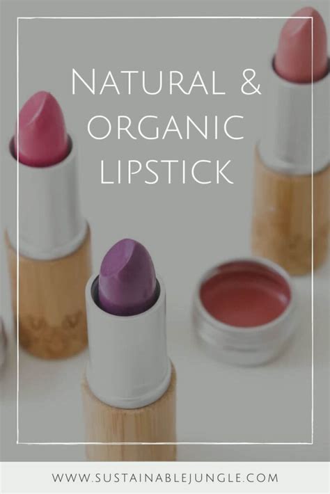 organic lipstick brands.